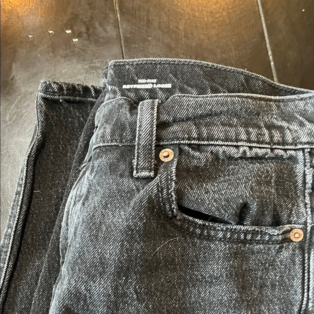 Old Navy black faded